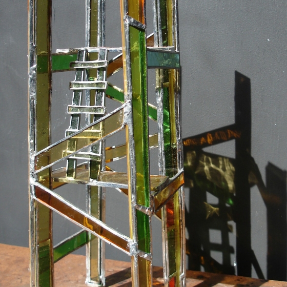 Stained glass tower!